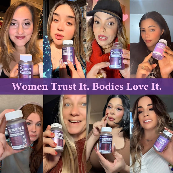 MEGNETA Vaginal Moisturizer – 60 Capsules | Kacip Fatimah, Manjakani & Slippery Elm for Intimate Health & Moisture