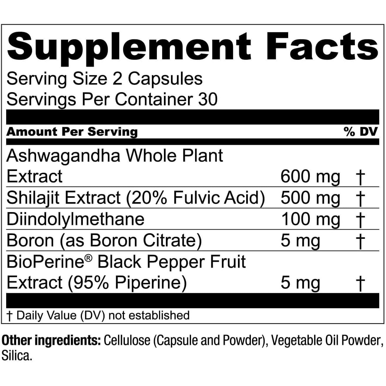 Essential Elements T-Hero Comprehensive Male Health Support - 60 Capsules