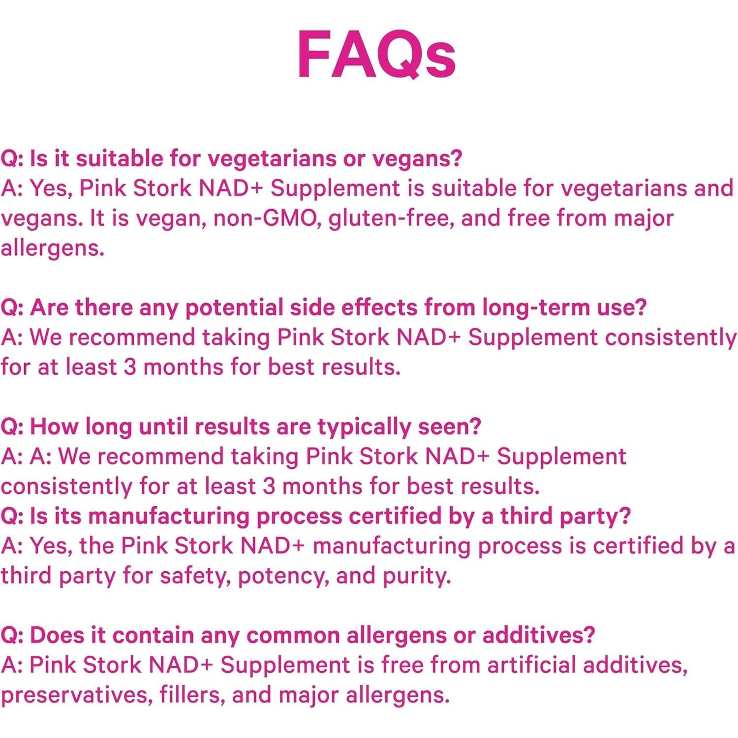 Pink Stork NAD+ 500mg Nicotinamide Riboside – 30 Capsules | Cellular Energy, Healthy Aging & Cognitive Support for Women