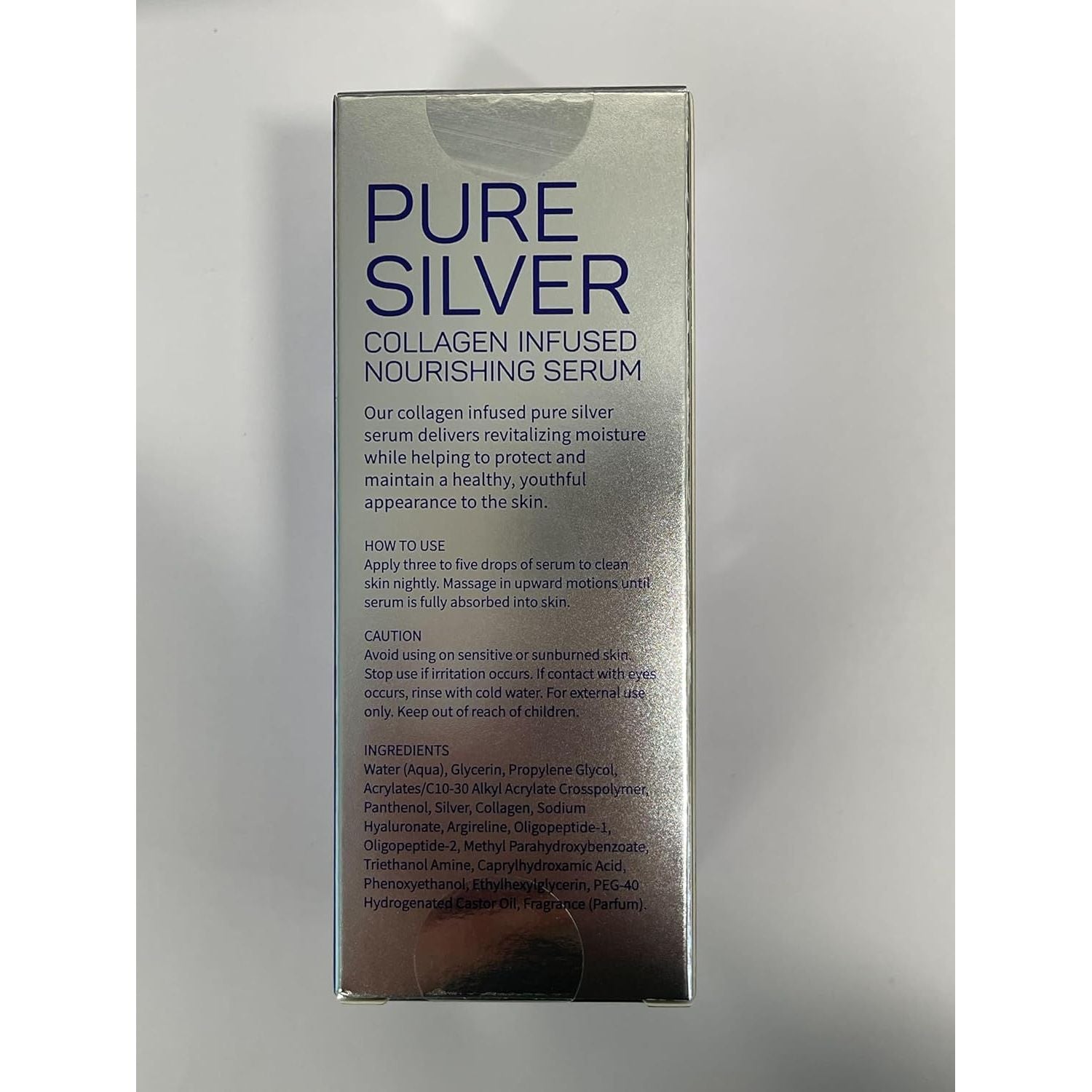 SpaLife Pure Silver Collagen Infused Nourishing Serum – 110ml | Firming, Hydrating & Radiance-Boosting
