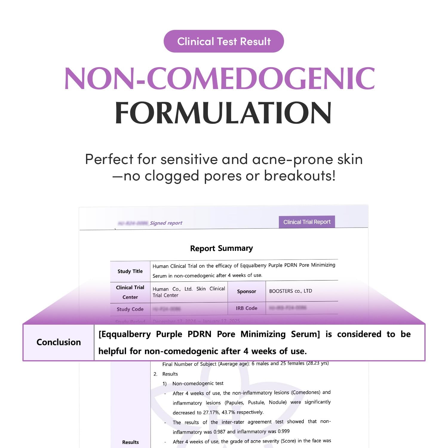 EQQUALBERRY Pore Fit Purple PDRN Pore Minimizing Serum – 30ml | Vegan PDRN for Smooth, Refined & Firm Skin