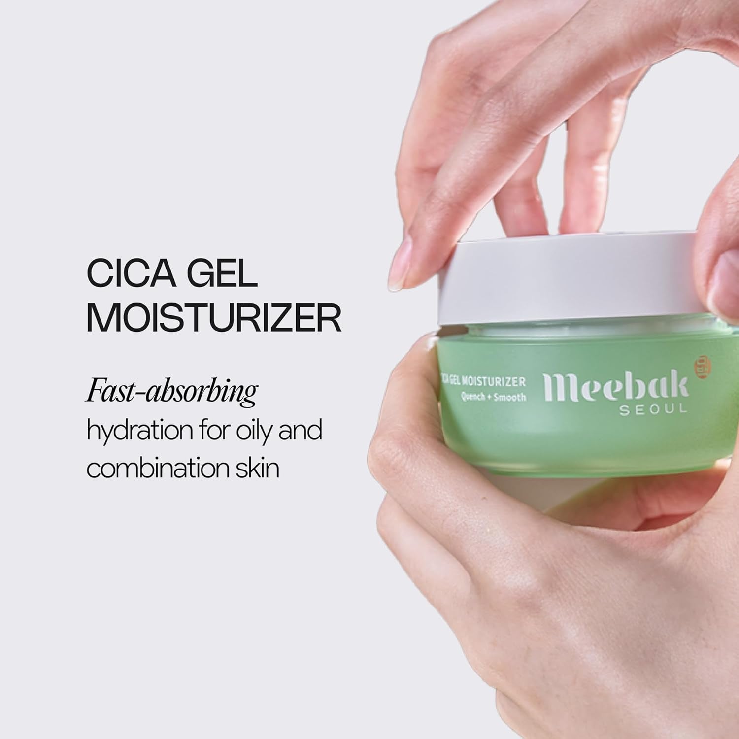 Meebak Cica Gel Moisturizer – 50ml | Lightweight Hydration & Skin Barrier Care