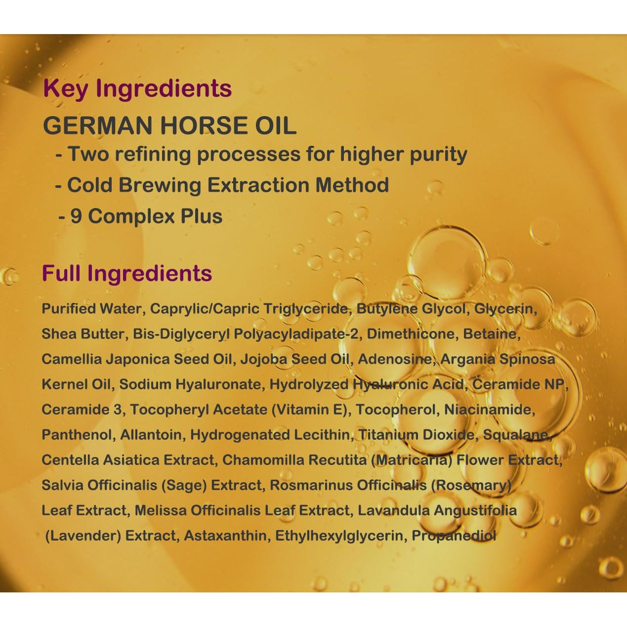 GUERISSON Horse Oil Cream - 70g