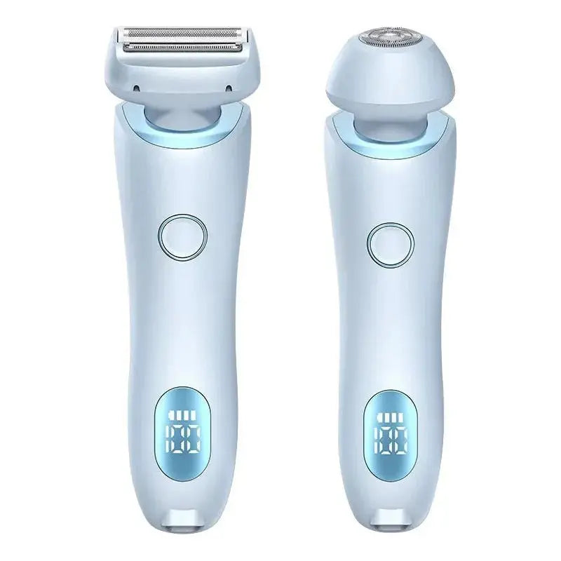 2 - in - 1 Rechargeable Hair Removal Epilator - Glam Global UK