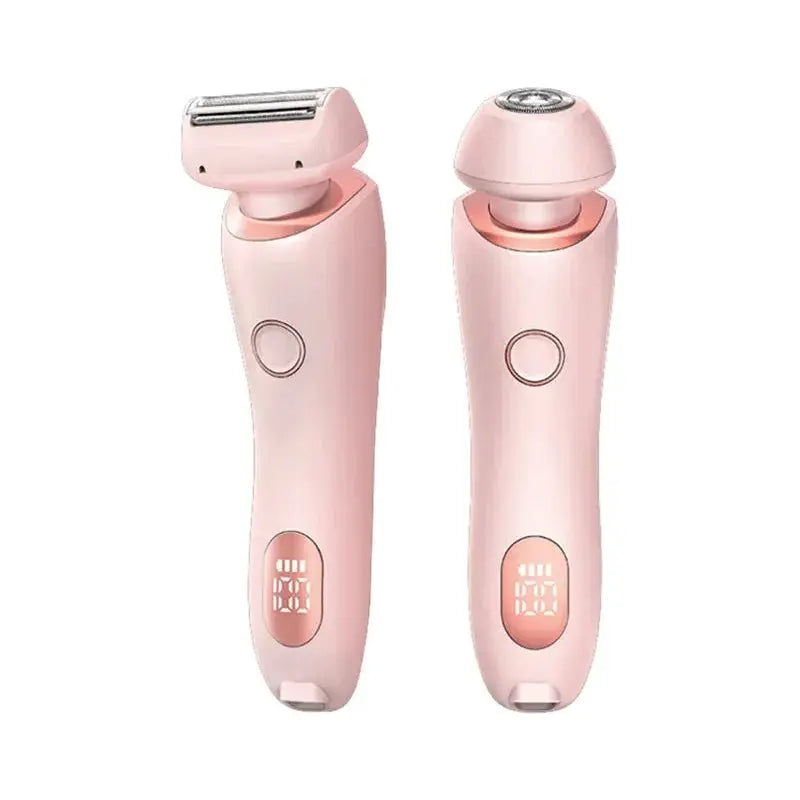 2 - in - 1 Rechargeable Hair Removal Epilator – Gentle, Waterproof Electric Shaver - Glam Global UKGlam Global UK