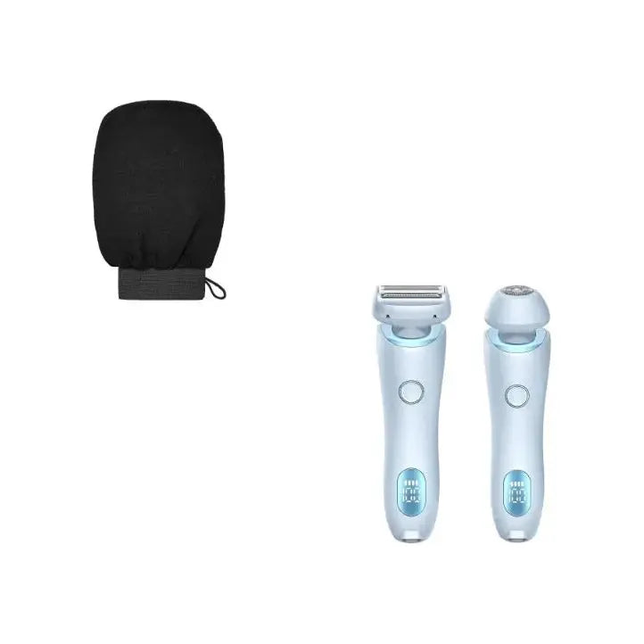 2 - in - 1 Rechargeable Hair Removal Epilator - Glam Global UK