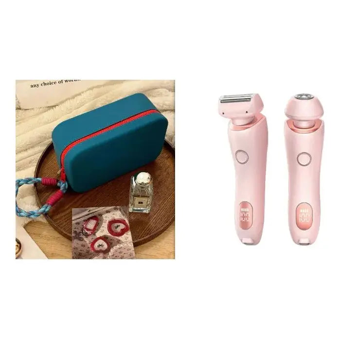 2 - in - 1 Rechargeable Hair Removal Epilator - Glam Global UK