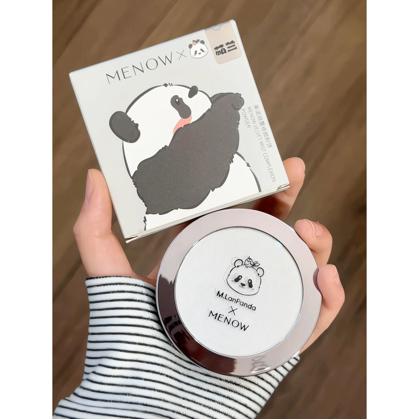 MENOW X M.LanPanda Velvet Finishing Powder – Flawless Blur Matte