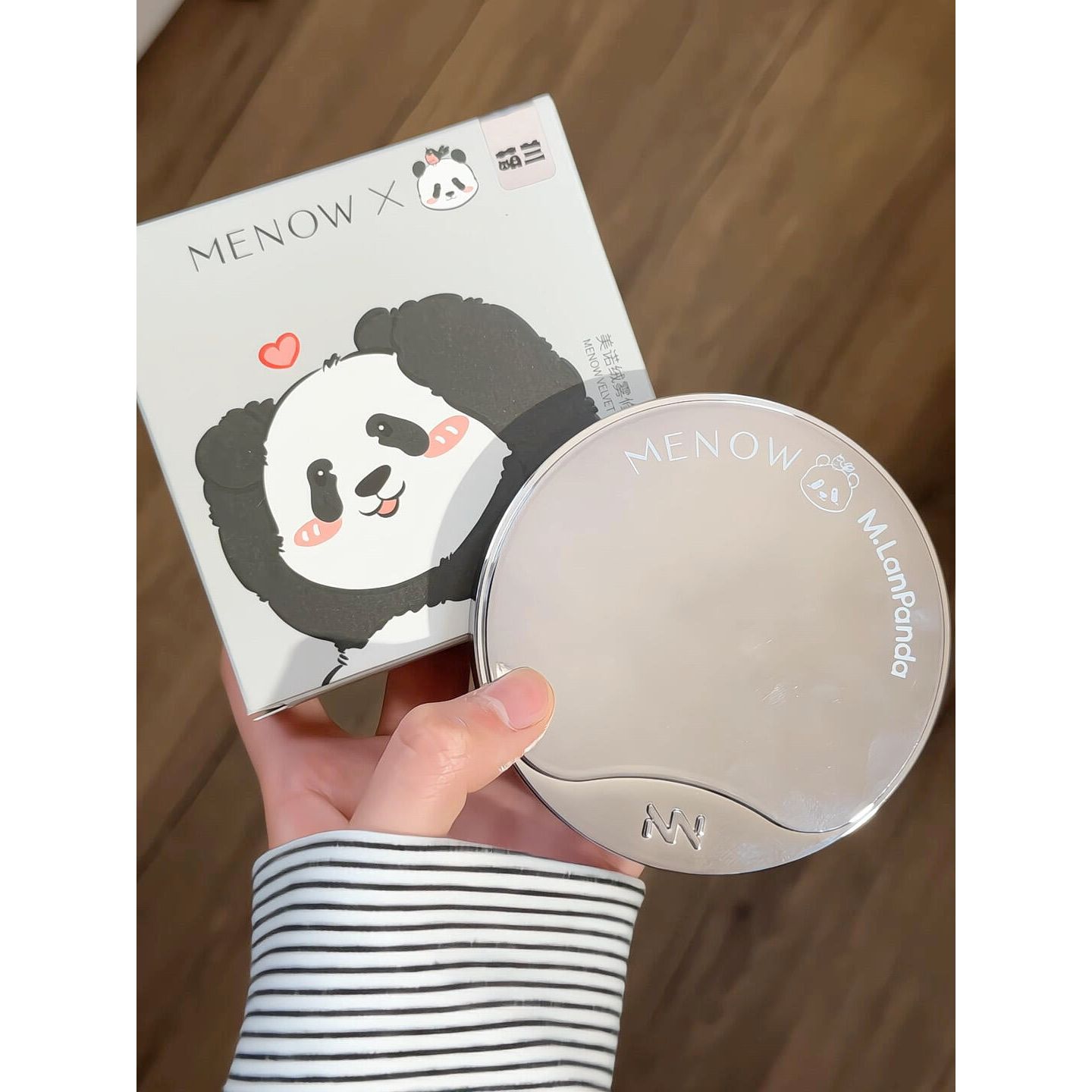 MENOW X M.LanPanda Velvet Finishing Powder – Flawless Blur Matte