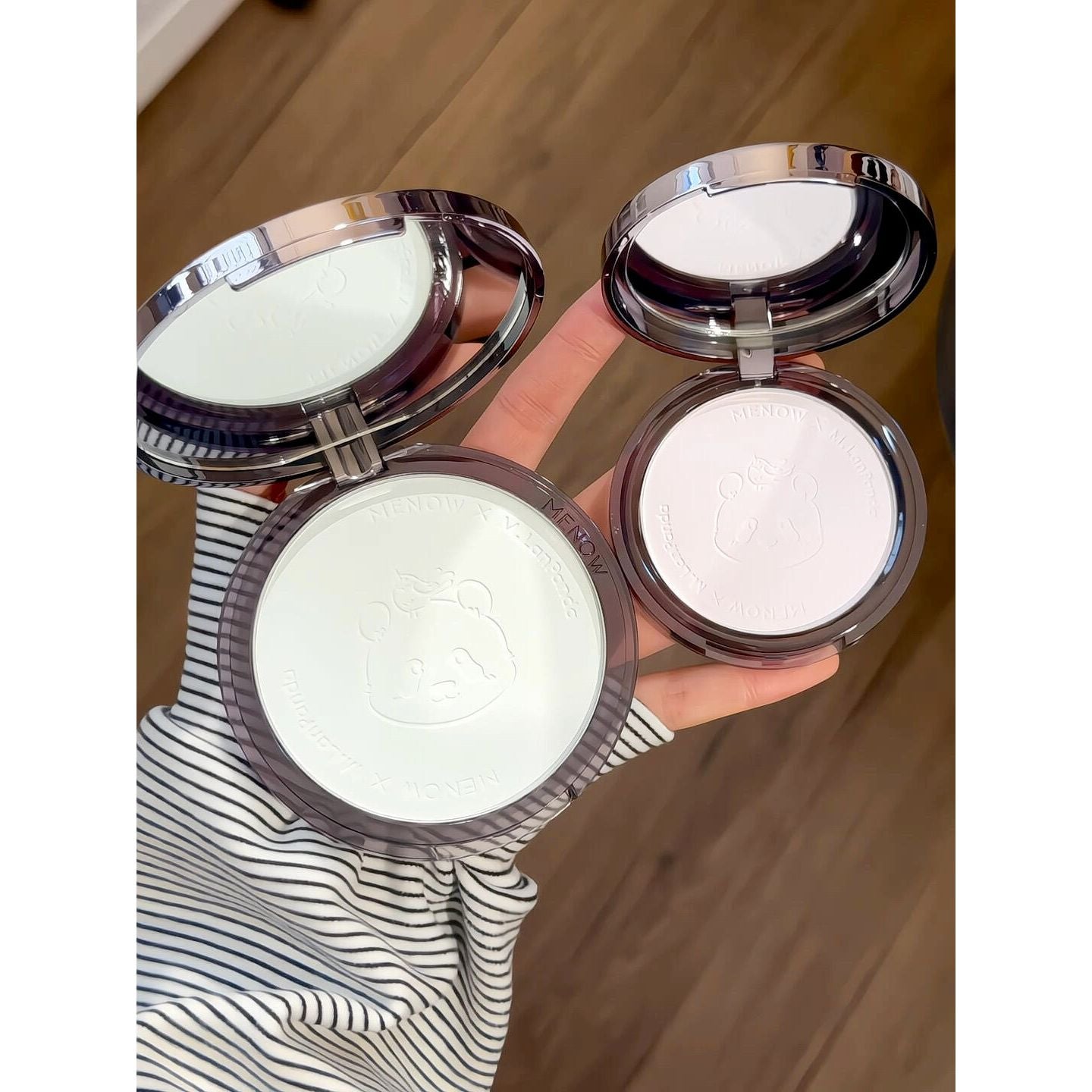 MENOW X M.LanPanda Velvet Finishing Powder – Flawless Blur Matte