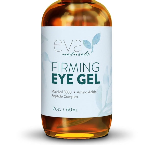 Eva Naturals Firming Eye Gel – 60ml | Reduces Puffiness, Dark Circles & Fine Lines