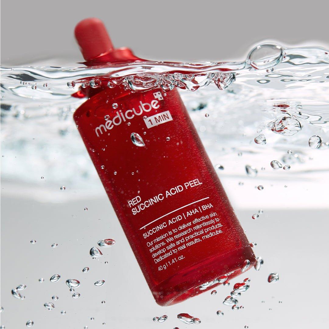 21% Red Succinic Acid Cleansing Booster Serum - Glam Global UK