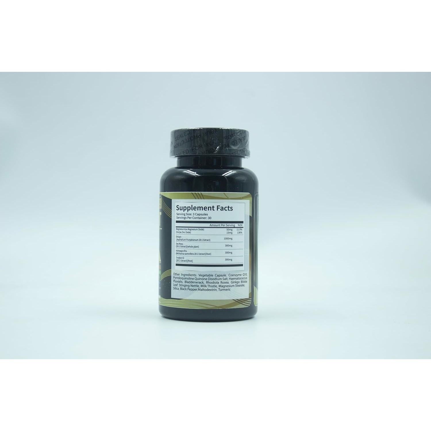 Uheco Shilajit 19-In-1 Supplement - 90 Capsules