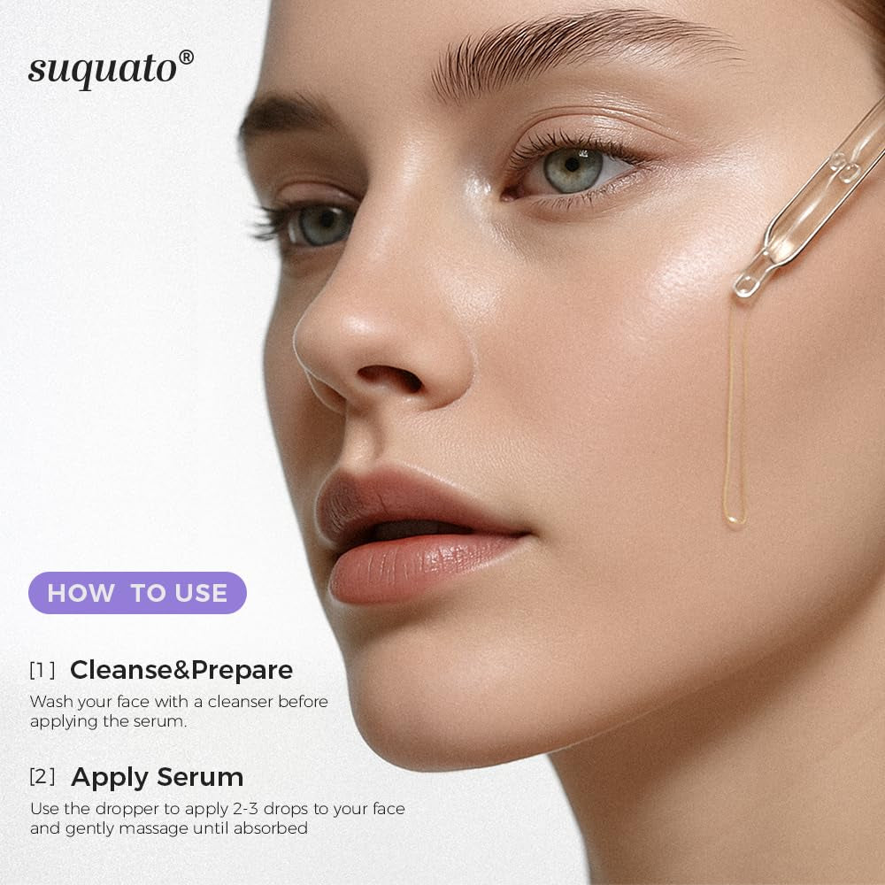 Suquato Dark Spot Correcting Glow Serum – 30ml | Brightening Treatment for Hyperpigmentation, Melasma & Uneven Skin Tone