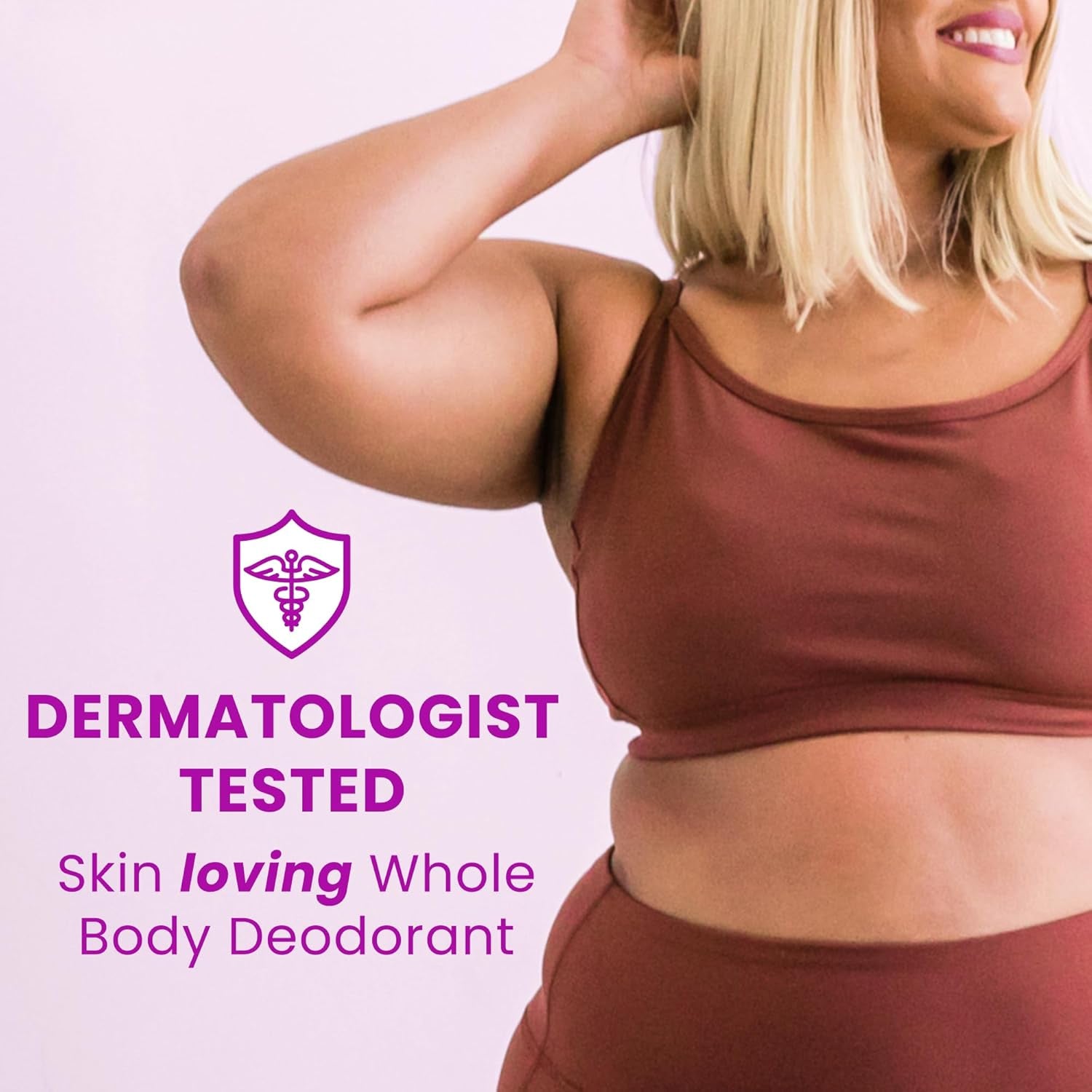 Lume Whole Body Deodorant - Invisible Cream (Fresh Alpine) - 85g  (Pack of 2) 