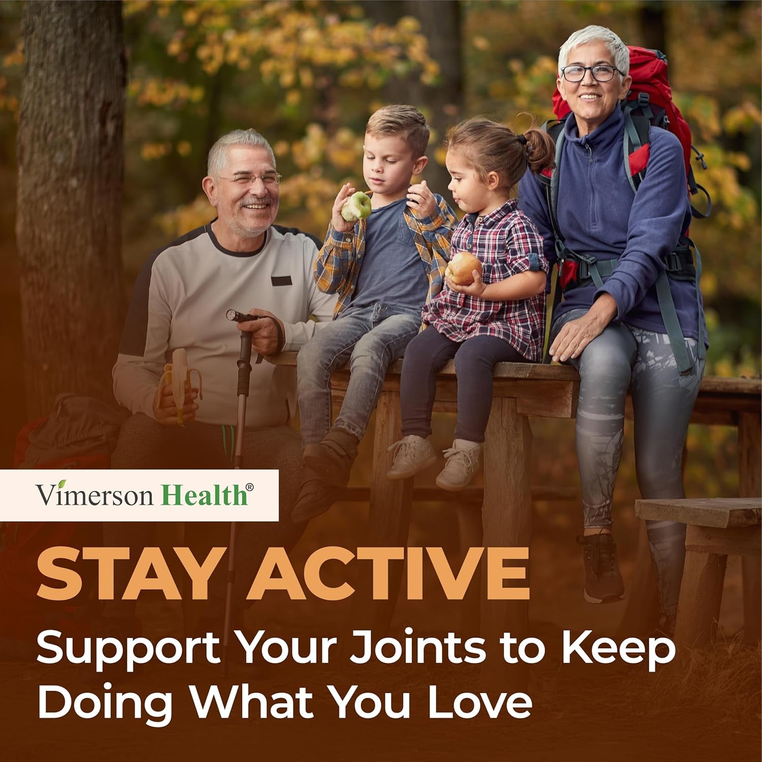 Vimerson Health Glucosamine Chondroitin Turmeric & MSM – 90 Capsules