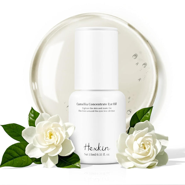 Hexkin Camellia Concentrate Eye Oil – 15ml | Lightweight Hydration & Brightening