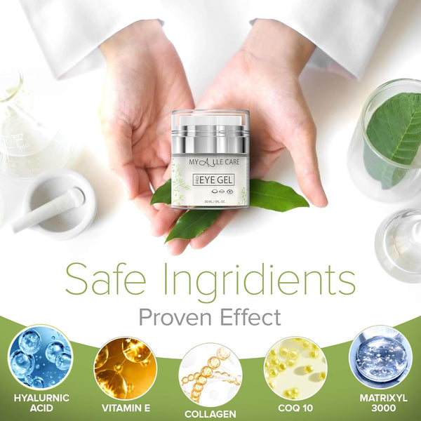 My Alle Care Eye Gel Pro – 30ml | Anti-Aging Hydration for Puffy Eyes, Dark Circles & Fine Lines