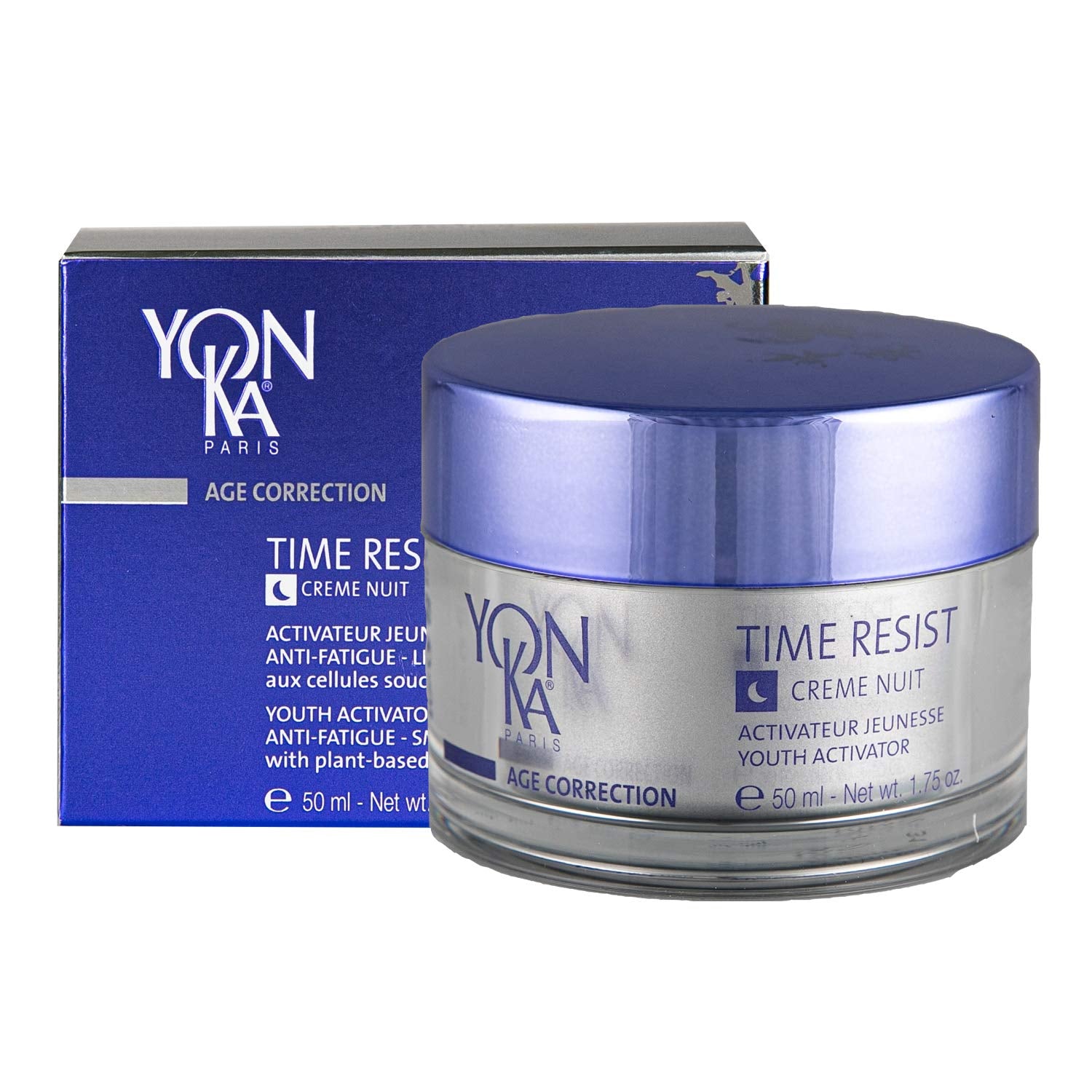 Yonka Time Resist Youth Activator – 50ml | Anti-Aging Day Cream with Plant Stem Cells & Hyaluronic Acid
