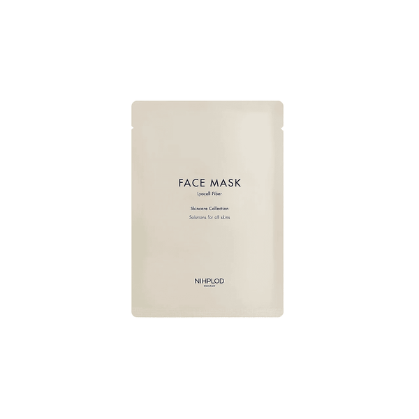 Nihplod Face Mask Lyocell 30 g x 4 Sheets – Nourishing Hydration & Repair