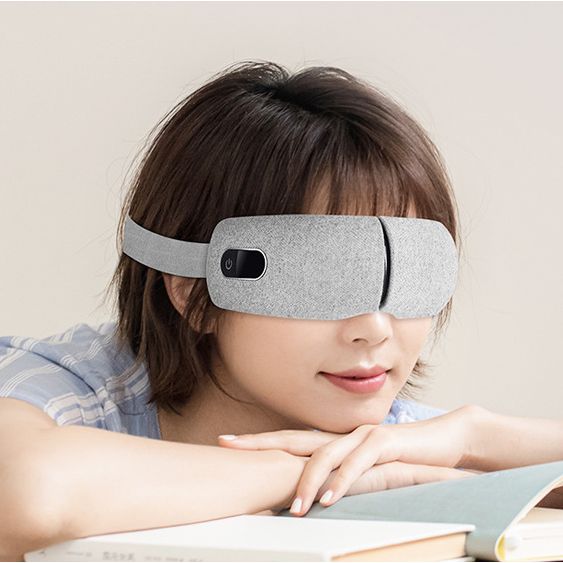 Smart Eye Massager – 3-Layer Airbag with Vibration & Heating Therapy Mask