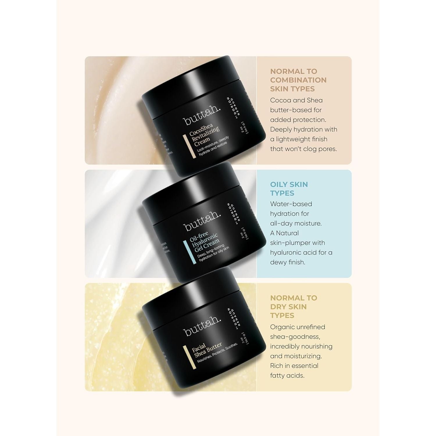 buttah. by Dorion Renaud Skin Transforming Kit | CocoShea Cream | Brightening, Hydration & Glow for Melanin-Rich Skin