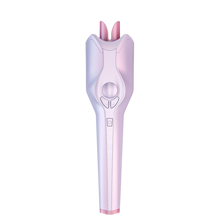 Smart Auto-Rotating Hair Curler – Big Wave / Curling Stick with Negative Ion & Hot / Cool Modes