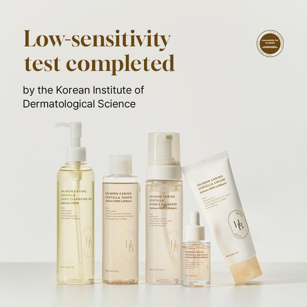 HEVEBLUE Salmon Caring Centella Cream – 100ml | Enriched with Salmon PDRN 5,000ppm for Repair, Hydration & Skin Renewal