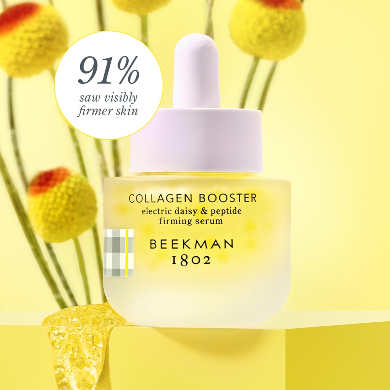 Beekman 1802 Collagen Booster Electric Daisy & Peptide Firming Serum - 15ml