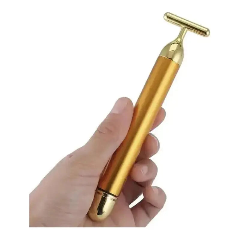 24K Gold Facial Roller Massager - Glam Global UK