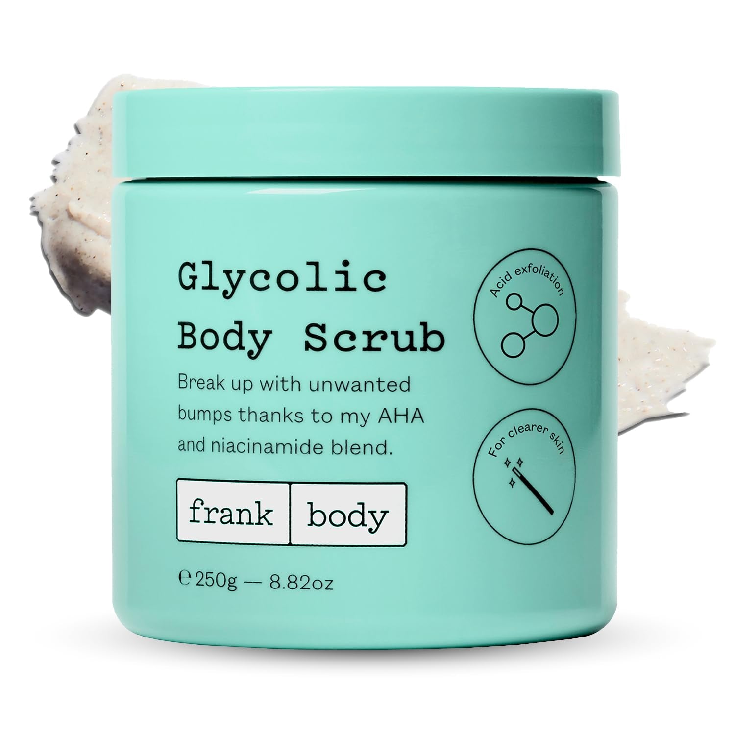 frank body Glycolic Body Scrub - 250g