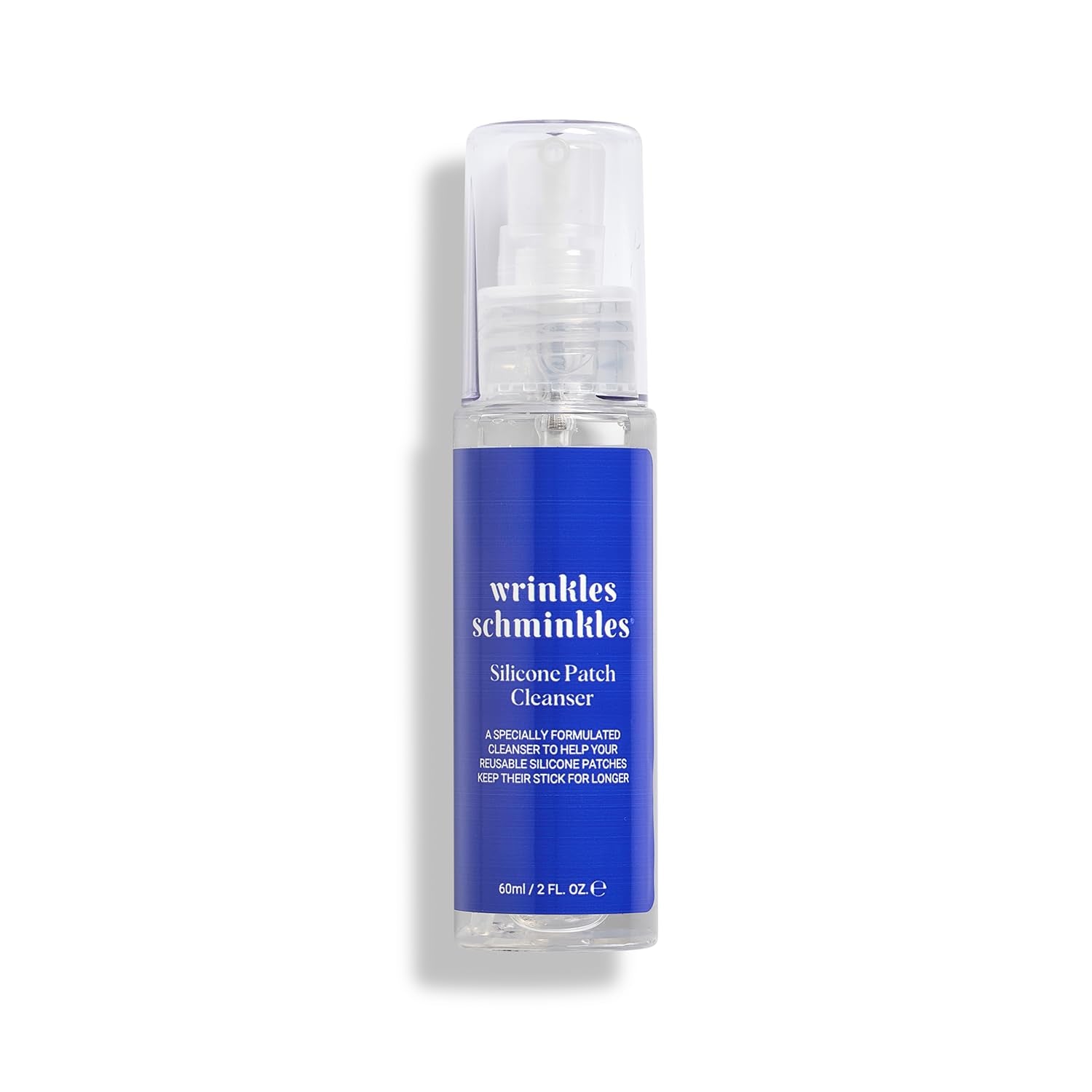 Wrinkles Schminkles Silicone Patch Cleanser – 60ml | Gentle, Non-Toxic Cleanser for Reusable Silicone Patches