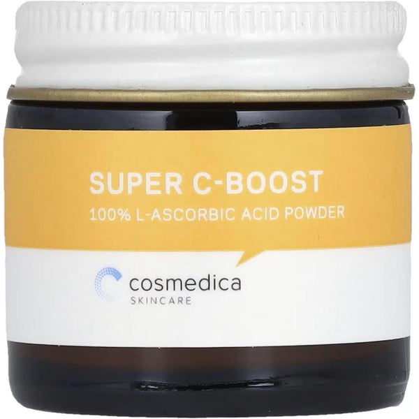 Cosmedica Skincare Super C-Boost 100% L-Ascorbic Acid Powder – 20g | Pure Vitamin C to Brighten, Firm & Protect