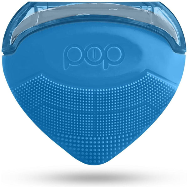 Pop Sonic Strawberry 3-in-1 Skin Exfoliating Cleanser (Blue) | Cleanse, Massage & Exfoliate with 12,000 VPM Sonic Power