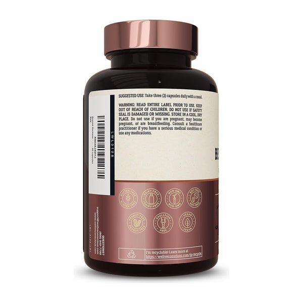 Live Conscious Beyond Hormone – 90 Capsules | Natural Hormonal Balance, Mood & Energy Support for Women