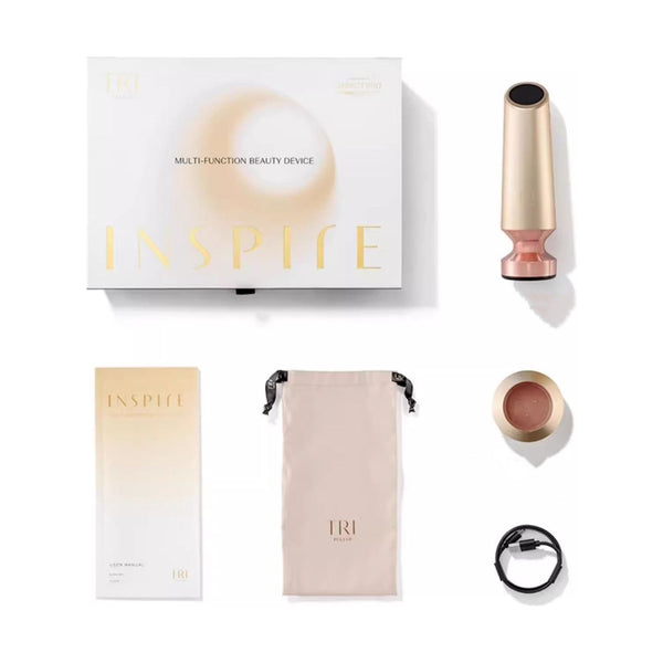 TRIPOLLAR Inspire Beauty Device | Triple-Action Acoustic & Optical V-Face Sculpting for All Stages of Aging