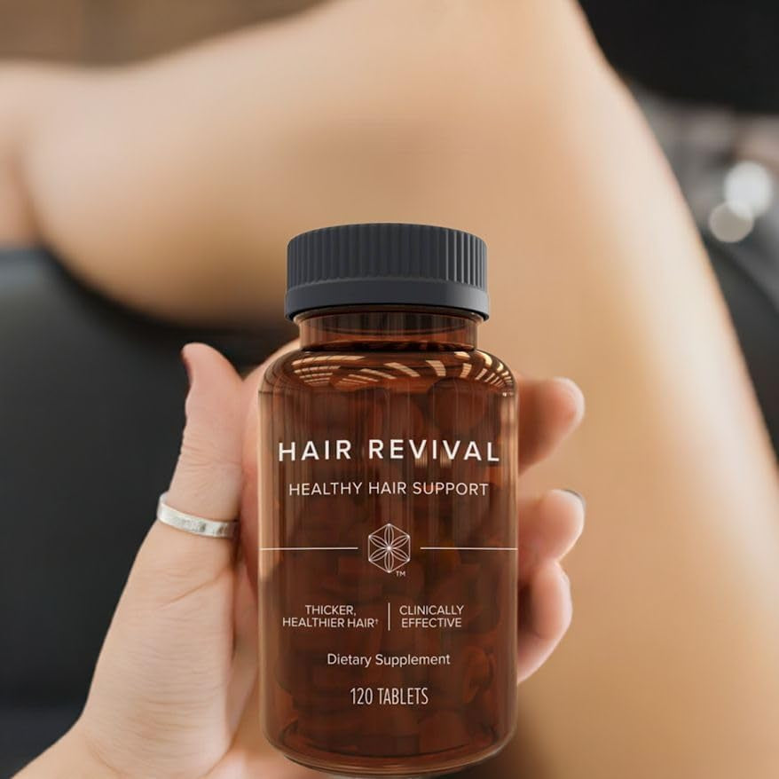 Isagenix Hair Revival – 120 Tablets | Natural Hair Growth & Thickening Supplement