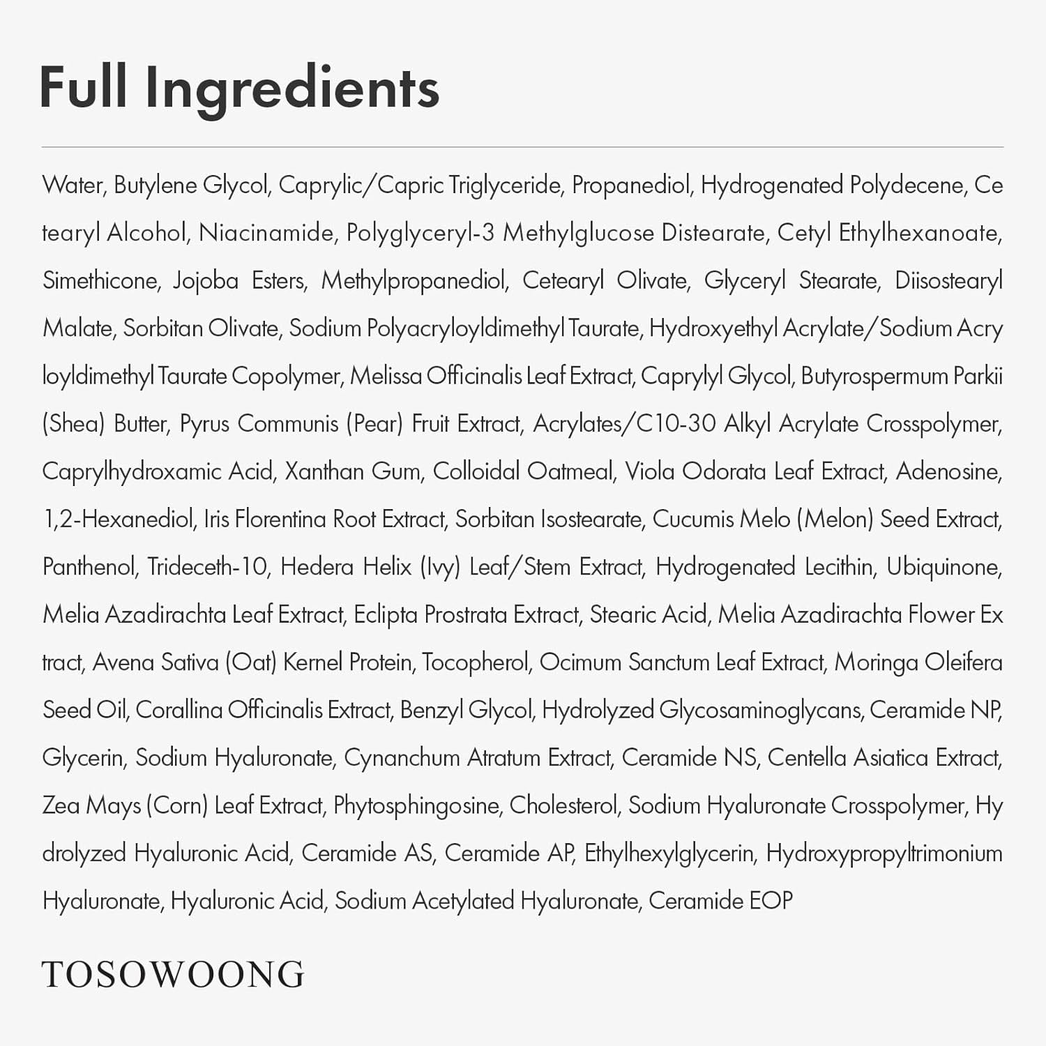 Real Oatmeal Relief Cream, Daily Face Moisturizer, Blemish Relief Care, Soothing Recovery, Moisture, Colloidal Oatmeal, Ceramide, Panthenol, Hyaluronic Acid, Korean Skincare 50Ml 1.69 Fl.Oz.