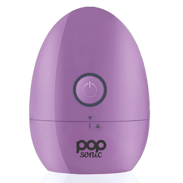 Pop Sonic Moon Shaver (Lavender) | Ergonomic 3-Head Rotary Shaver for Silky Smooth Skin