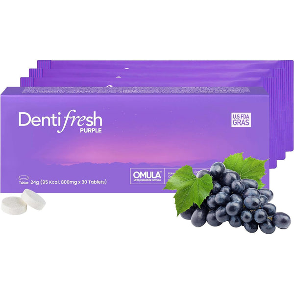 K-Nutra Dentifresh Purple – 30 Tablets | Probiotic Oral Care & Fresh Breath Support