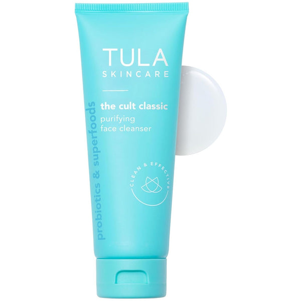 TULA SKINCARE The Cult Classic Purifying Face Cleanser – 124ml | Probiotic-Powered Deep Clean