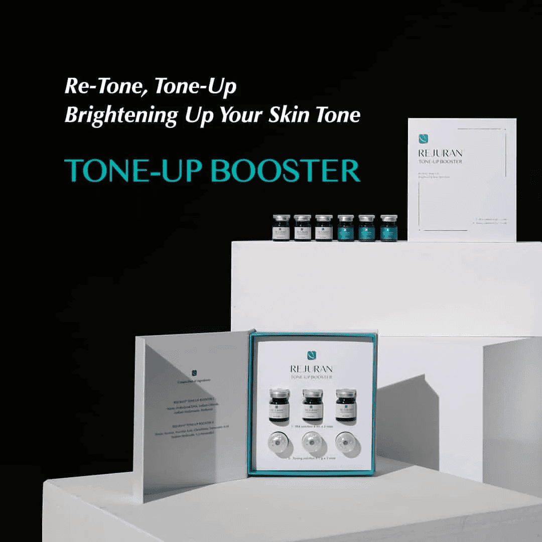 Rejuran Tone-Up Booster (3 Treatments) – Brightening Skin Tone and Rejuvenation