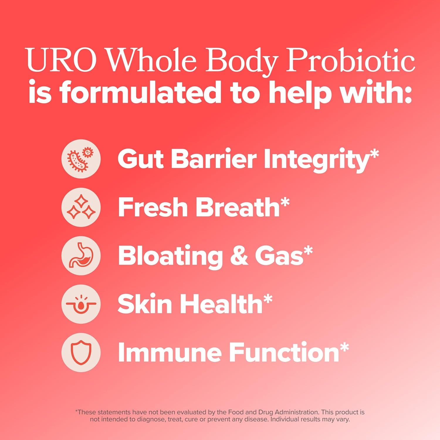 O Positiv URO Whole Body Probiotic – 30 Capsules | 3-in-1 Gut, Skin & Oral Microbiome Support with 20 Billion CFUs + Licorice & Dandelion