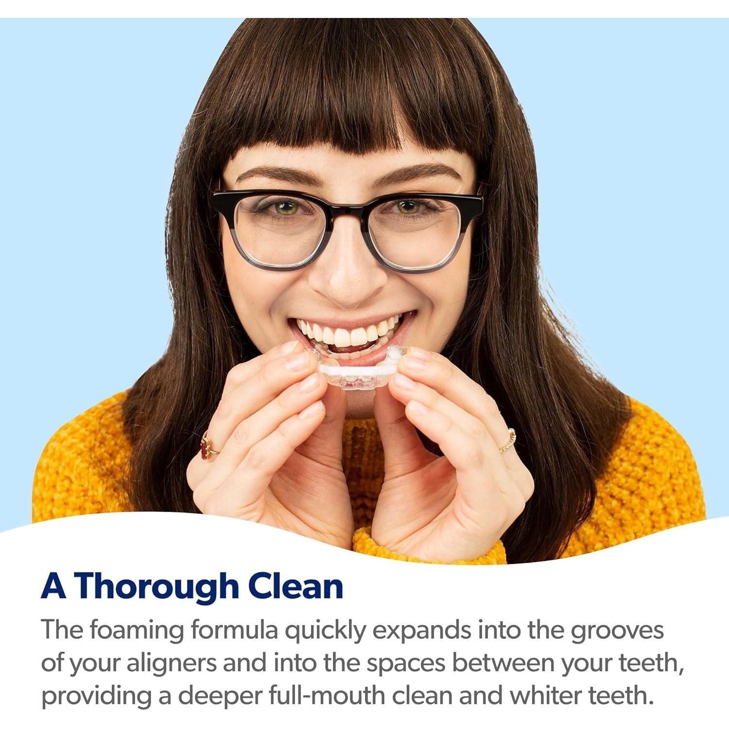 EverSmile Aligner & Retainer Cleaner – 50ml | Whitening, Fresh Breath & Bacteria Protection