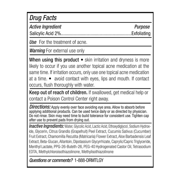 DRMTLGY Tingl Exfoliating Pads (Repair) – 60 Pads