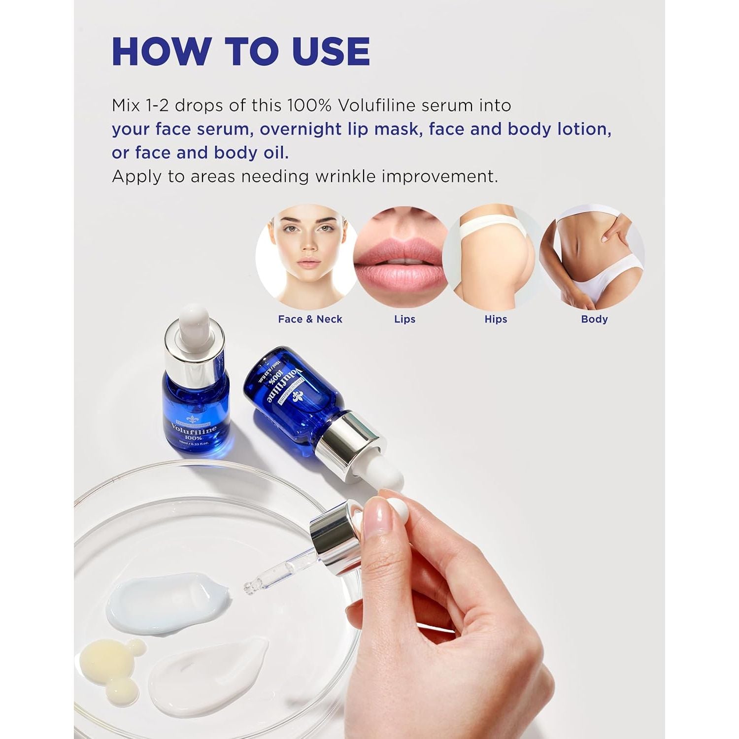 THEPURI 100% Volufiline Serum – 10ml | Plumping, Firming & Wrinkle Care