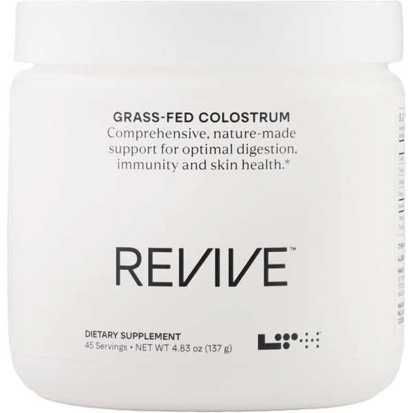 Revive Grass-Fed Colostrum Powder - Premium Colostrum Supplement - Supports Digestion, Skin & Immune Hea - Sourced from First-Milking Colostrum