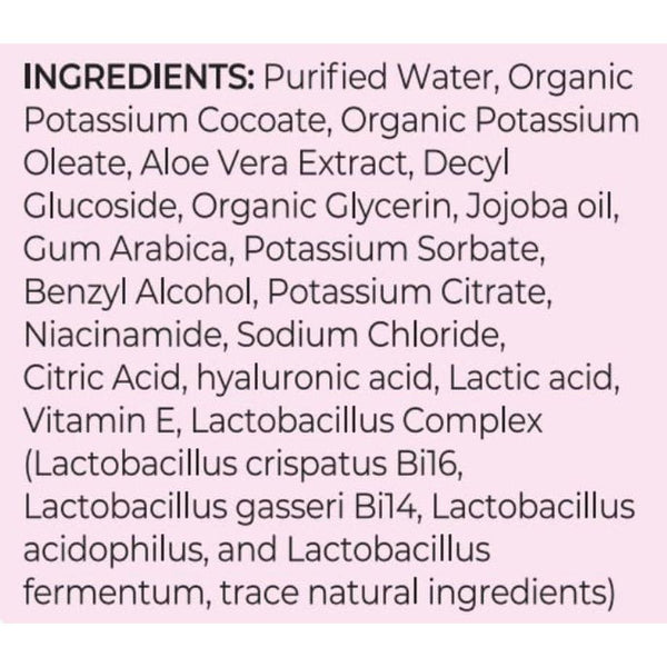 VagiBiom Probiotic Feminine Intimate Foam Wash – 150ml | Hydrating & pH-Balancing Cleanser