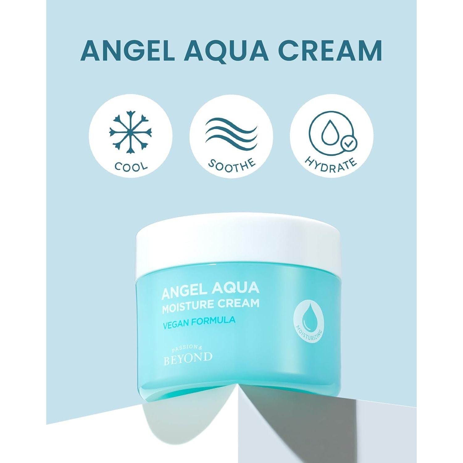 ECO BEYOND Angel Aqua Moisture Cream – 150ml  | Instant Hydration & Soothing Relief