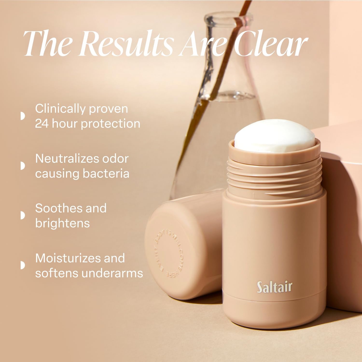 Saltair Santal Bloom Deodorant – 2 Pack | 24-Hour Aluminum-Free Odor Protection